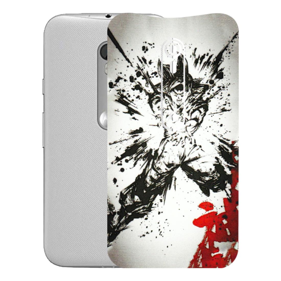 Motorola Phone Skins (All Models) - DBZ - 3D Embossed Finish (L-206) Motorola Moto G Turbo
