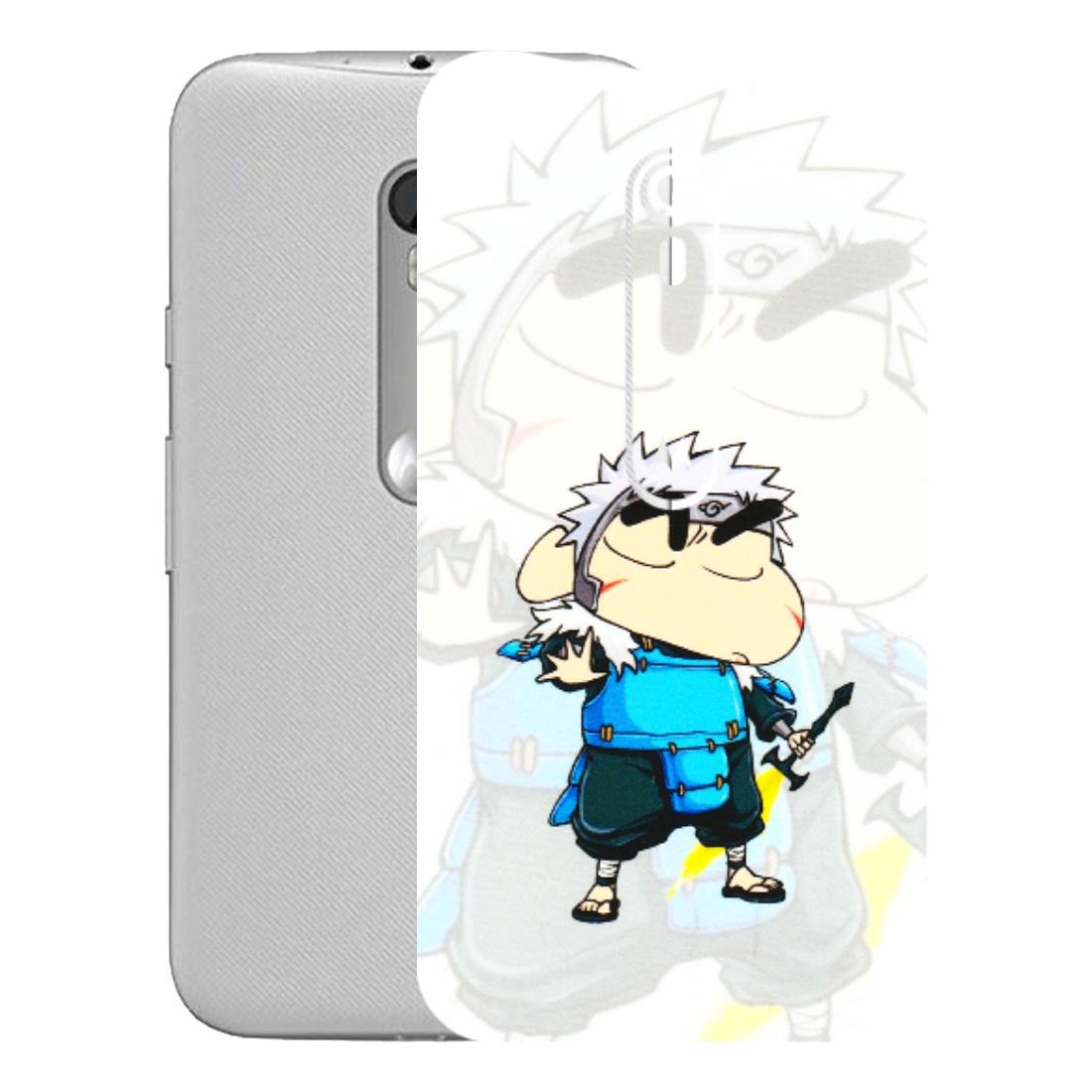 Motorola Phone Skins (All Models) - Angry Young Shinchan - 3D Embossed Finish (L-226) Motorola Moto G Turbo