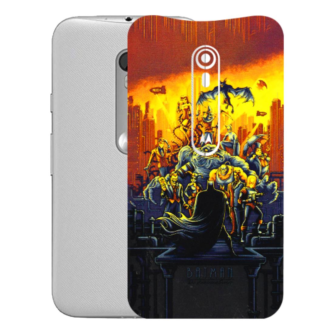 Motorola Phone Skins (All Models) - Games Doodles - 3D Embossed Finish (L-24) Motorola Moto G Turbo