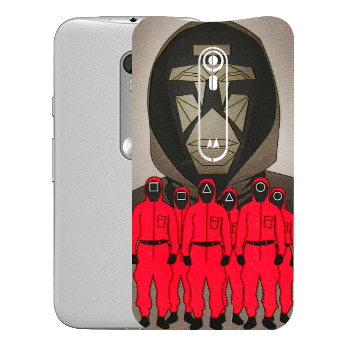 Motorola Phone Skins (All Models) - Squid Game Hero - 3D Embossed Finish (L-245) Motorola Moto G Turbo