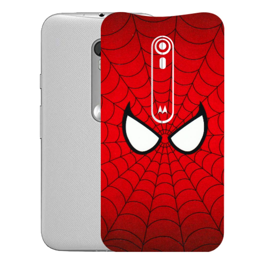 Motorola Phone Skins (All Models) - Spidey Eyes - 3D Embossed Finish (L-257) Motorola Moto G Turbo