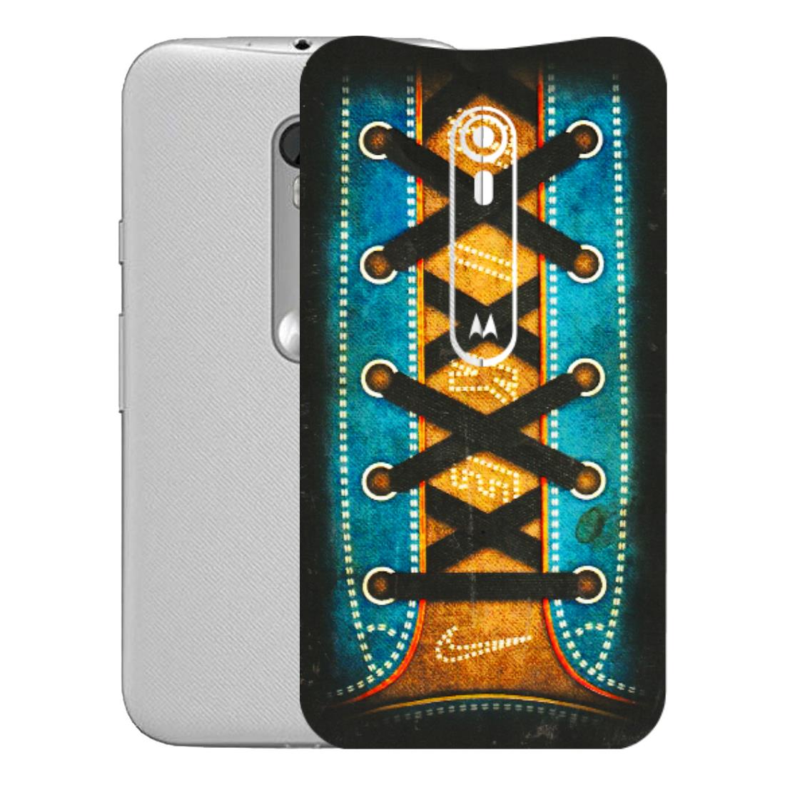 Motorola Phone Skins (All Models) - Sneakers Lover Nike - 3D Embossed Finish (L-262) Motorola Moto G Turbo