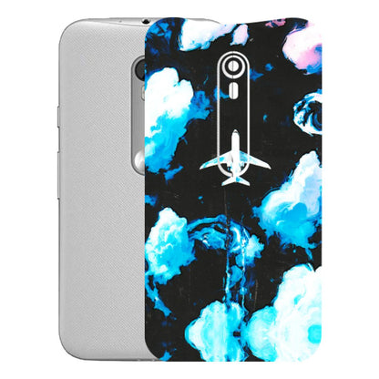 Motorola Phone Skins (All Models) - Travel In Airline - 3D Embossed Finish (L-264) Motorola Moto G Turbo