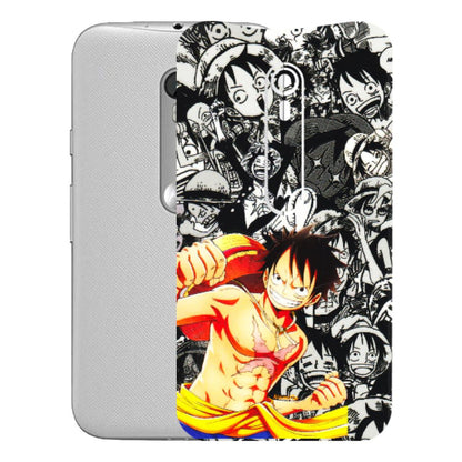 Motorola Phone Skins (All Models) - Anime Comics Games Doodles - 3D Embossed Finish (L-27) Motorola Moto G Turbo