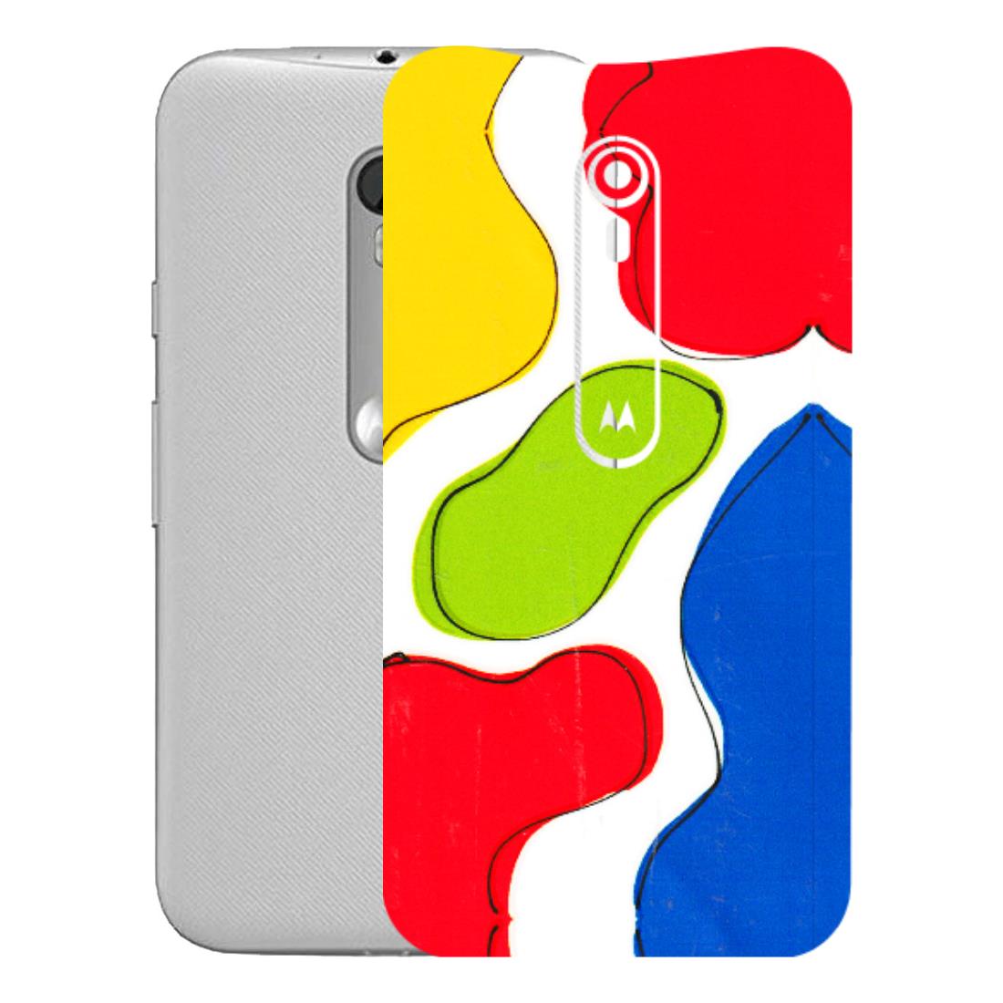 Motorola Phone Skins (All Models) - RGB Colour Paint - 3D Embossed Finish (L-284) Motorola Moto G Turbo