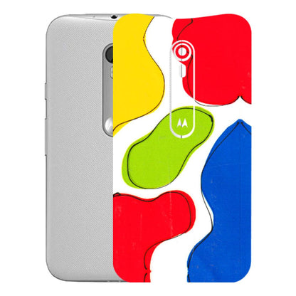 Motorola Phone Skins (All Models) - RGB Colour Paint - 3D Embossed Finish (L-284) Motorola Moto G Turbo