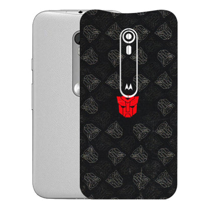 Motorola Phone Skins (All Models) - Transformers Devastation - 3D Embossed Finish (L-301) Motorola Moto G Turbo