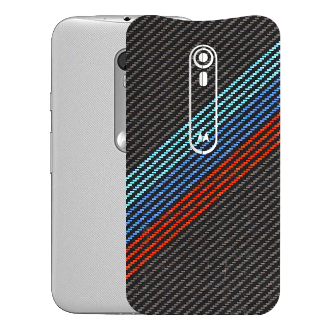Motorola Phone Skins (All Models) - Carbon BM - 3D Embossed Finish (L-302) Motorola Moto G Turbo