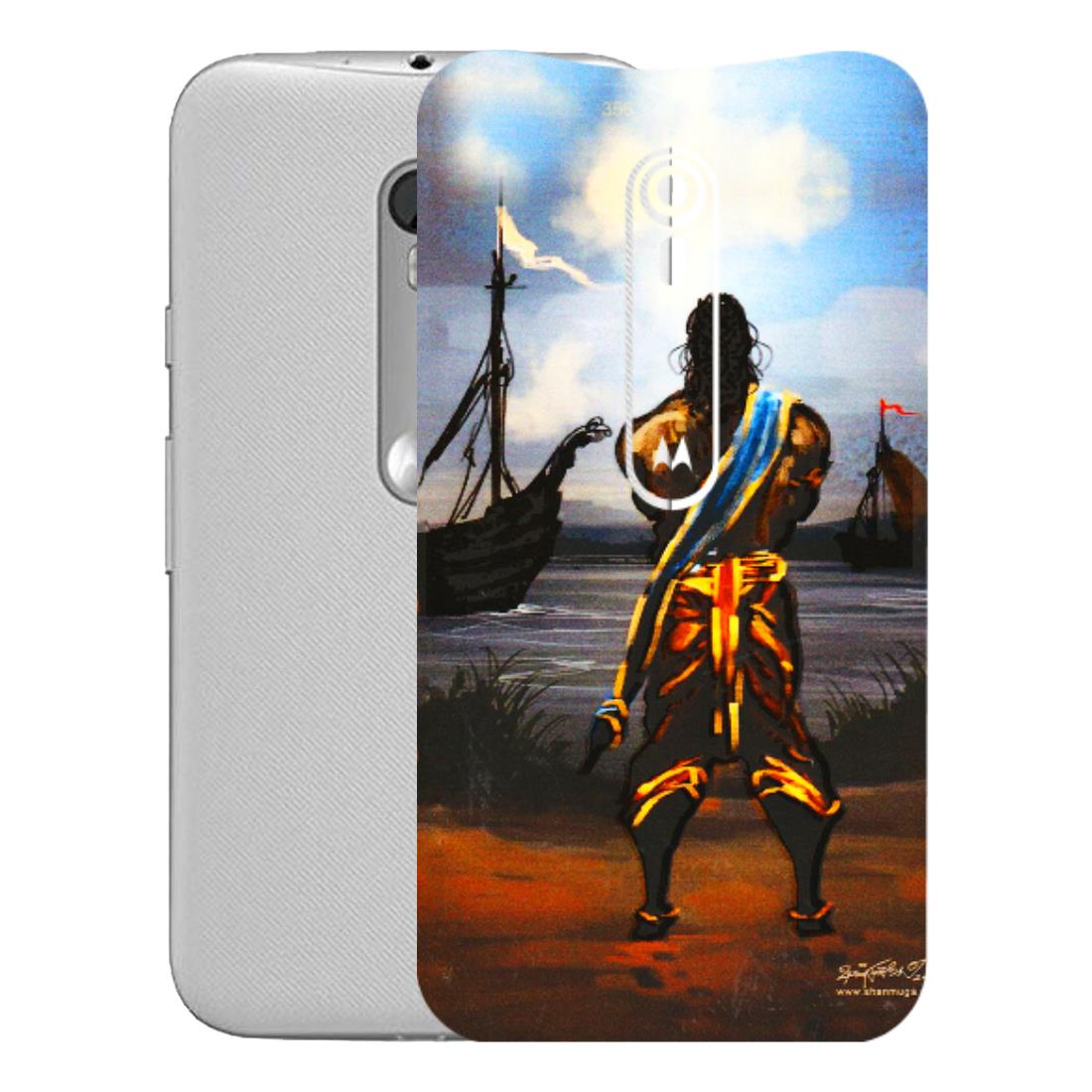 Motorola Phone Skins (All Models) - Heavenly God Figure - 3D Embossed Finish (L-34) Motorola Moto G Turbo