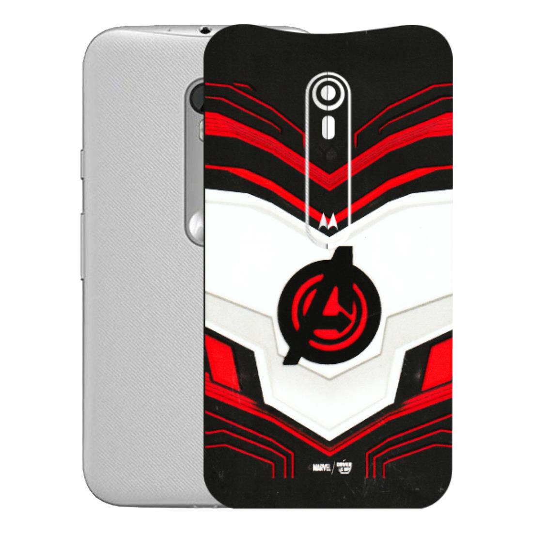 Motorola Phone Skins (All Models) - Avengers Logo - 3D Embossed Finish (L-55) Motorola Moto G Turbo