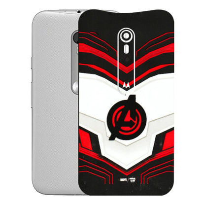 Motorola Phone Skins (All Models) - Avengers Logo - 3D Embossed Finish (L-55) Motorola Moto G Turbo
