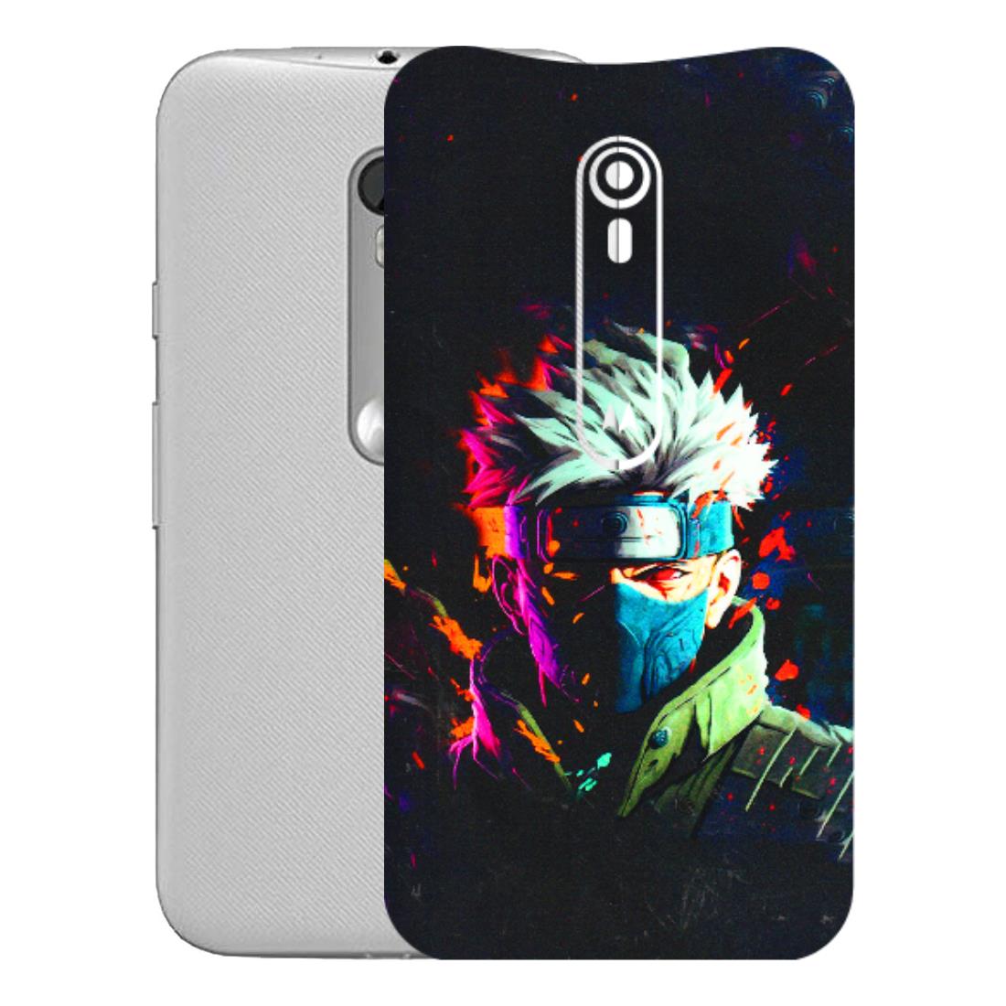 Motorola Phone Skins (All Models) - Anime Cool Character - 3D Embossed Finish (L-59) Motorola Moto G Turbo