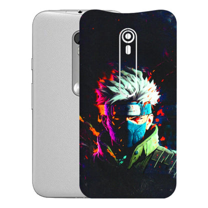 Motorola Phone Skins (All Models) - Anime Cool Character - 3D Embossed Finish (L-59) Motorola Moto G Turbo