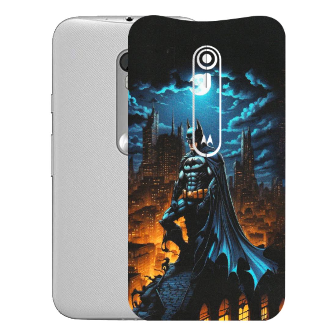 Motorola Phone Skins (All Models) - Batman Arkham City - Matte Finish (M-01) Motorola Moto G Turbo