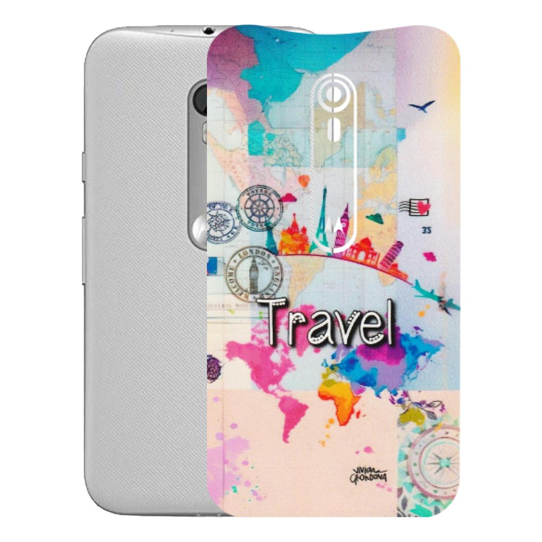 Motorola Phone Skins (All Models) - Travel The Wonders - Matte Finish (M-108) Motorola Moto G Turbo