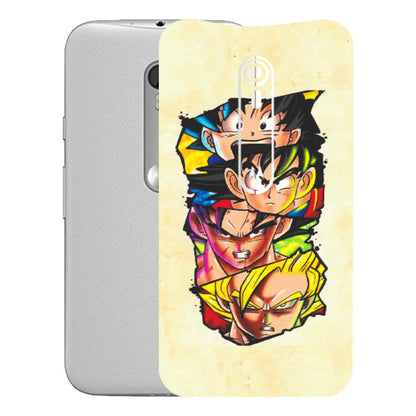 Motorola Phone Skins (All Models) - Angry Multi Anime - Matte Finish (M-113) Motorola Moto G Turbo