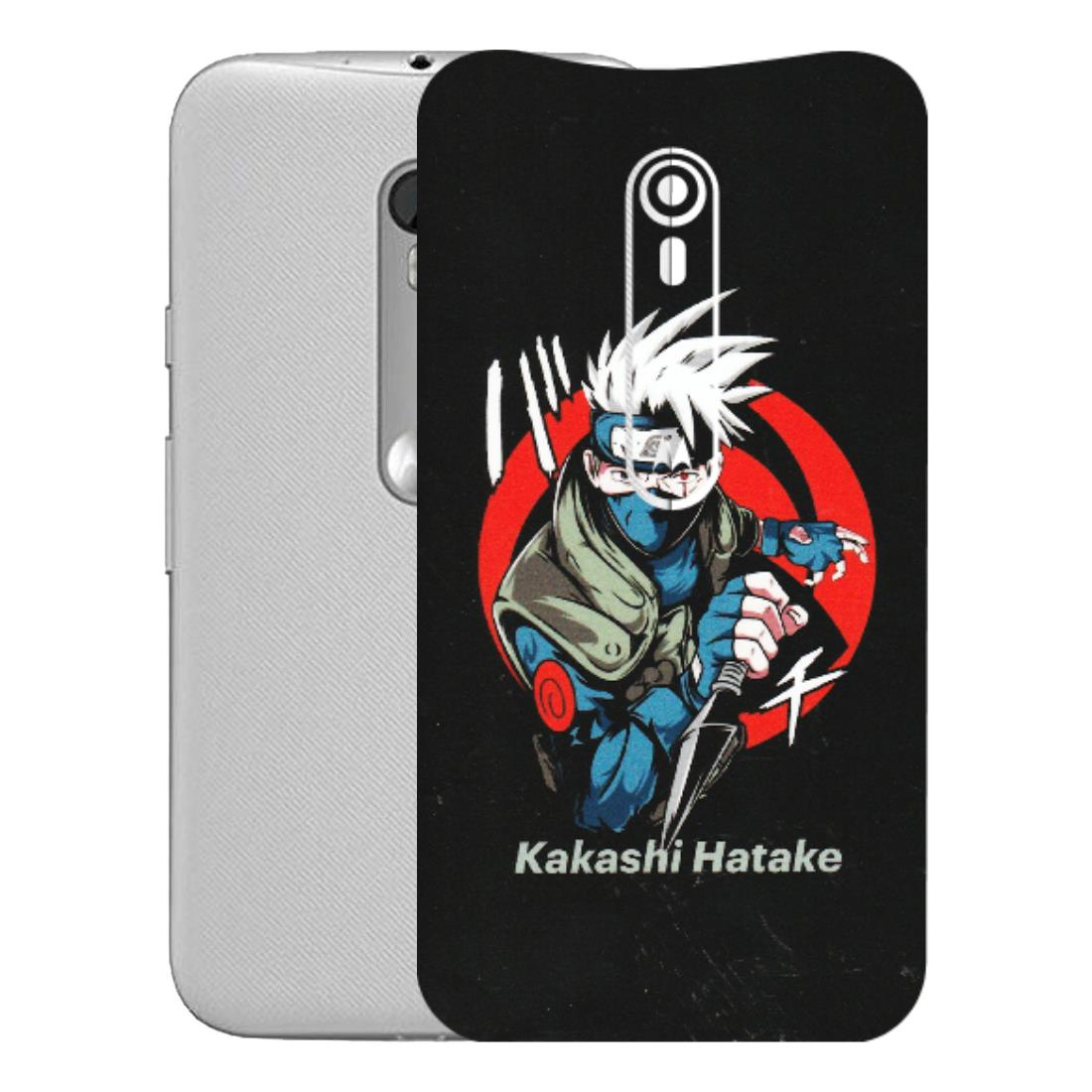 Motorola Phone Skins (All Models) - Naruto Kakashi Hatake Killer - Matte Finish (M-114) Motorola Moto G Turbo