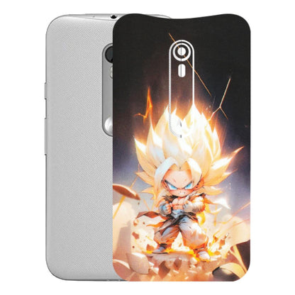 Motorola Phone Skins (All Models) - Goku Dragon Cute Anime - Matte Finish (M-131) Motorola Moto G Turbo