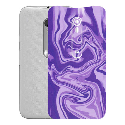 Motorola Phone Skins (All Models) - Hazy Purple Nights - Matte Finish (M-14) Motorola Moto G Turbo