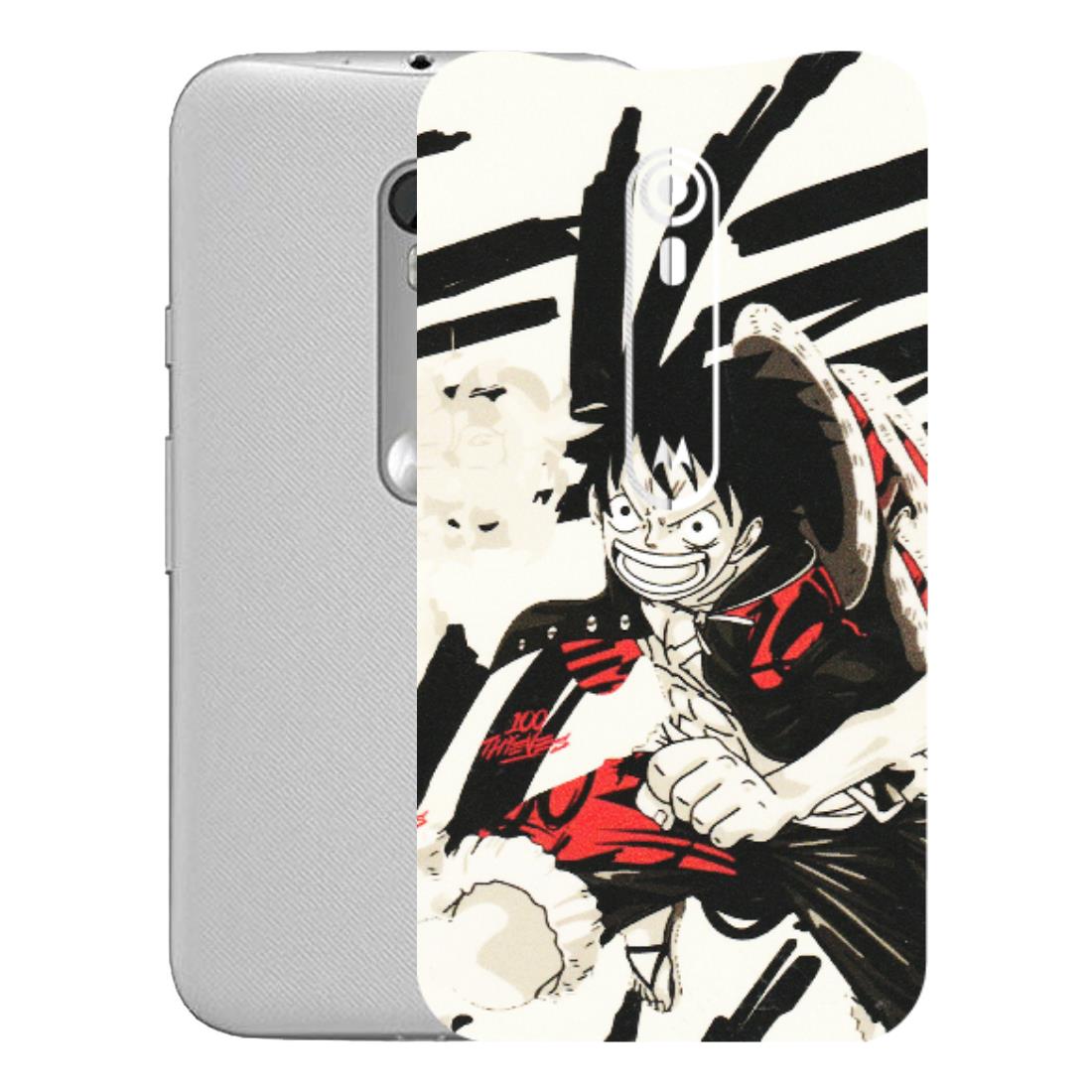 Motorola Phone Skins (All Models) - Monkey D.Luffy Manga Anime - Matte Finish (M-145) Motorola Moto G Turbo