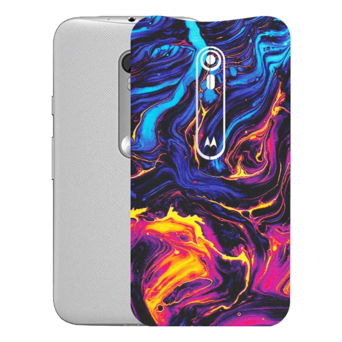Motorola Phone Skins (All Models) - Abstract Paint Classy - Matte Finish (M-15) Motorola Moto G Turbo
