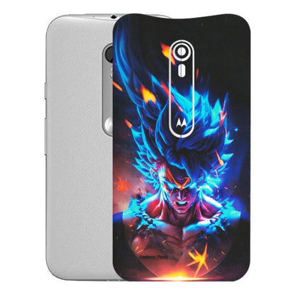 Motorola Phone Skins (All Models) - Angry Goku Dragon Ball Anime - Matte Finish (M-150) Motorola Moto G Turbo