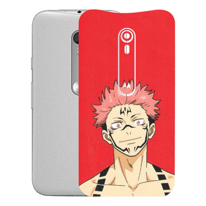 Motorola Phone Skins (All Models) - Ryomen Sukuna Fun Anime - Matte Finish (M-153) Motorola Moto G Turbo