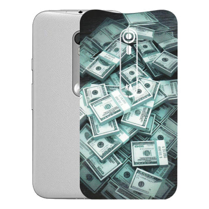 Motorola Phone Skins (All Models) - Hundred Dollar Bill - Matte Finish (M-162) Motorola Moto G Turbo