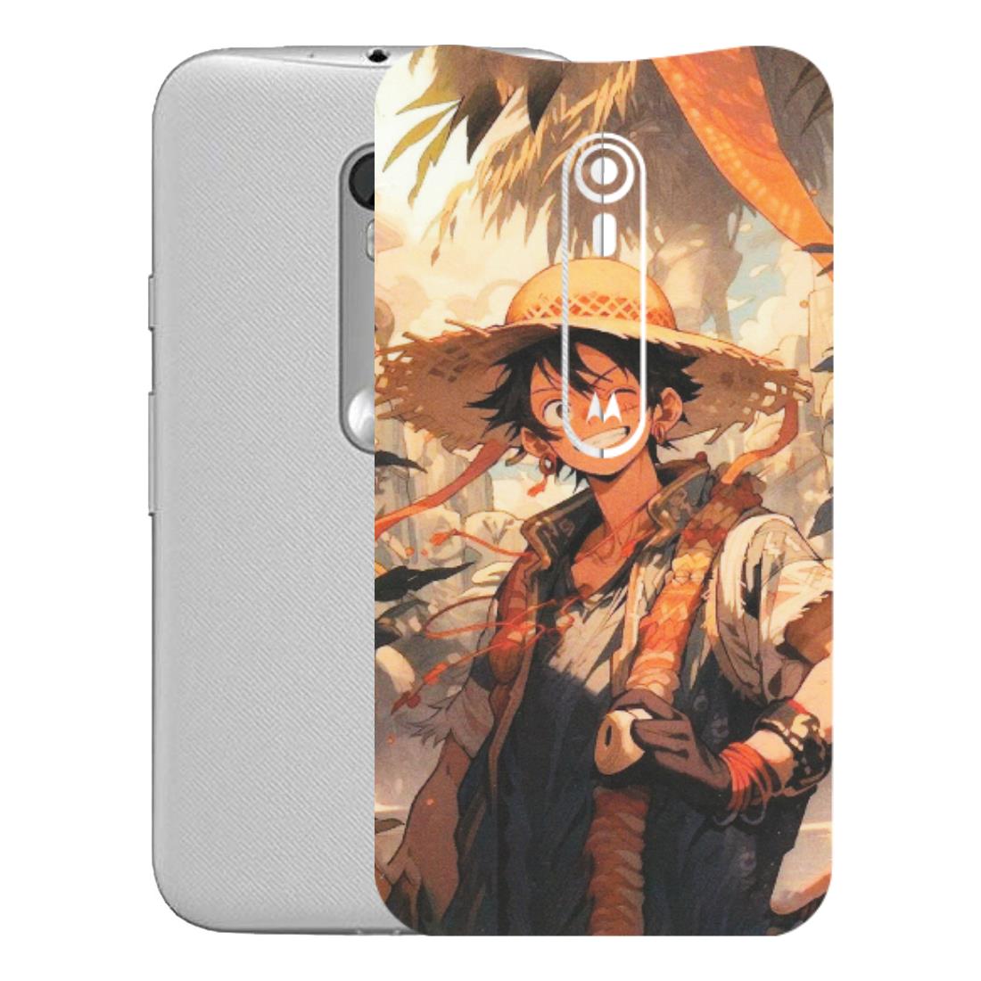 Motorola Phone Skins (All Models) - Anime Character Smile - Matte Finish (M-33) Motorola Moto G Turbo