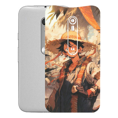 Motorola Phone Skins (All Models) - Anime Character Smile - Matte Finish (M-33) Motorola Moto G Turbo