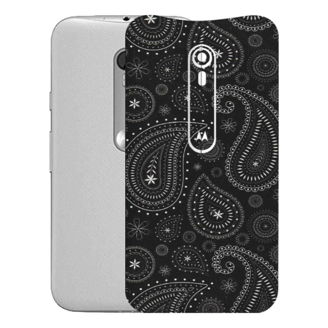 Motorola Phone Skins (All Models) - Black Sober Kerry - Matte Finish (M-37) Motorola Moto G Turbo