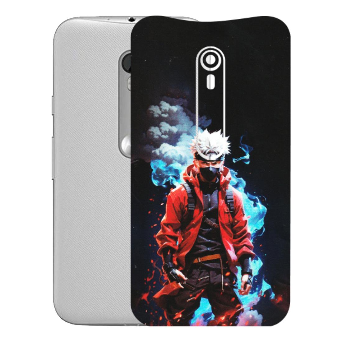 Motorola Phone Skins (All Models) - Kakashi Hatake Naruto - Matte Finish (M-60) Motorola Moto G Turbo