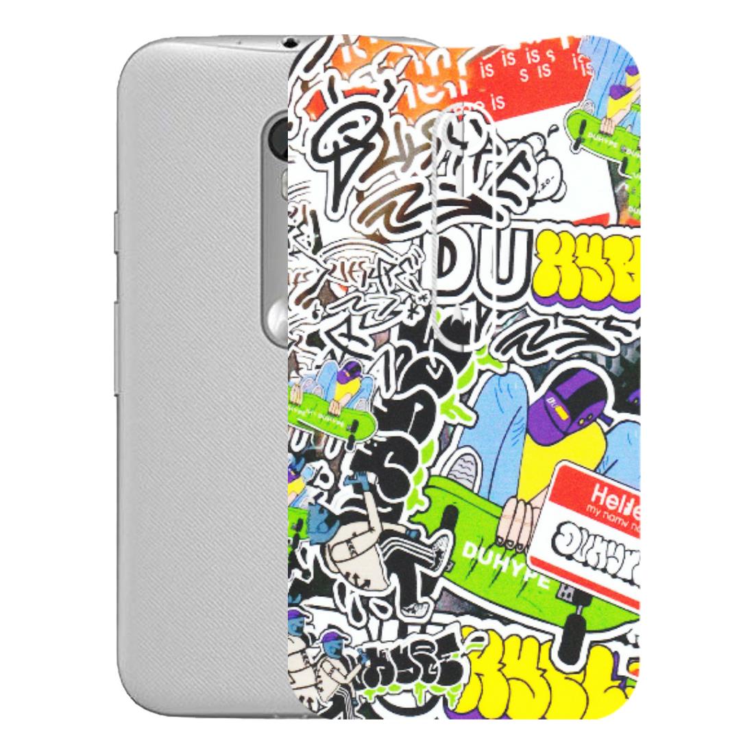 Motorola Phone Skins (All Models) - Dope Graffiti - Matte Finish (M-61) Motorola Moto G Turbo
