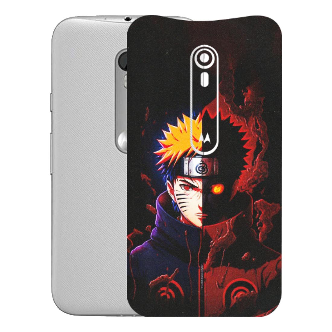 Motorola Phone Skins (All Models) - Naruto X Evil - Matte Finish (M-70) Motorola Moto G Turbo