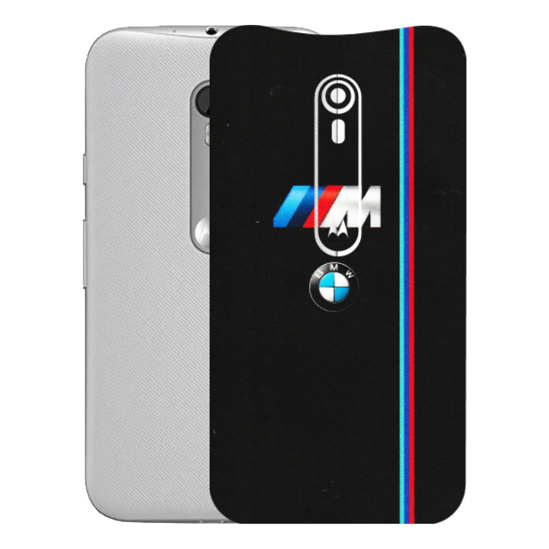 Motorola Phone Skins (All Models) - Styling With Black BMW - Matte Finish (M-74) Motorola Moto G Turbo