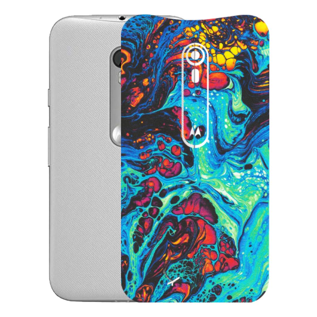 Motorola Phone Skins (All Models) - Majestic Galactic Marbel - Matte Finish (M-85) Motorola Moto G Turbo