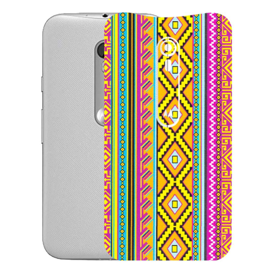 Motorola Phone Skins (All Models) - Thai illustration - Matte Finish (M-89) Motorola Moto G Turbo