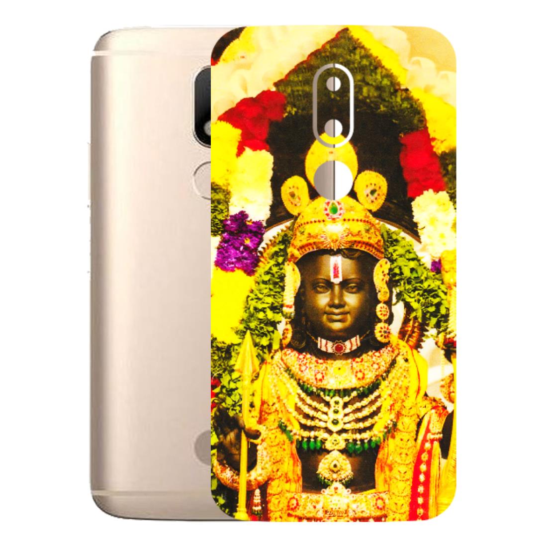 Motorola Phone Skins (All Models) - Ram Lalla Ayodhya - 3D Embossed Finish (L-103) Motorola Moto M