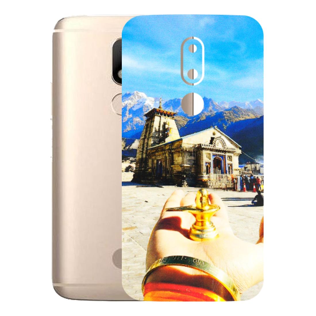 Motorola Phone Skins (All Models) - Beauty of Kedarnath - 3D Embossed Finish (L-108) Motorola Moto M