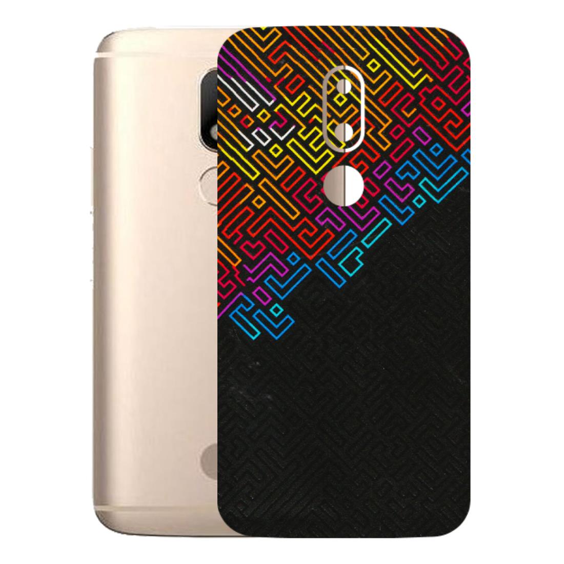Motorola Phone Skins (All Models) - Dotme Pattern Art - 3D Embossed Finish (L-121) Motorola Moto M