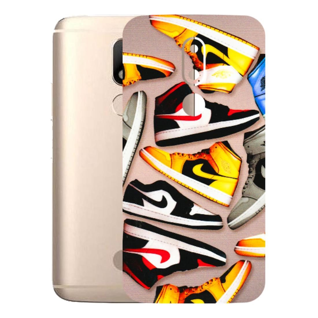 Motorola Phone Skins (All Models) - Sneaker Lover - 3D Embossed Finish (L-135) Motorola Moto M