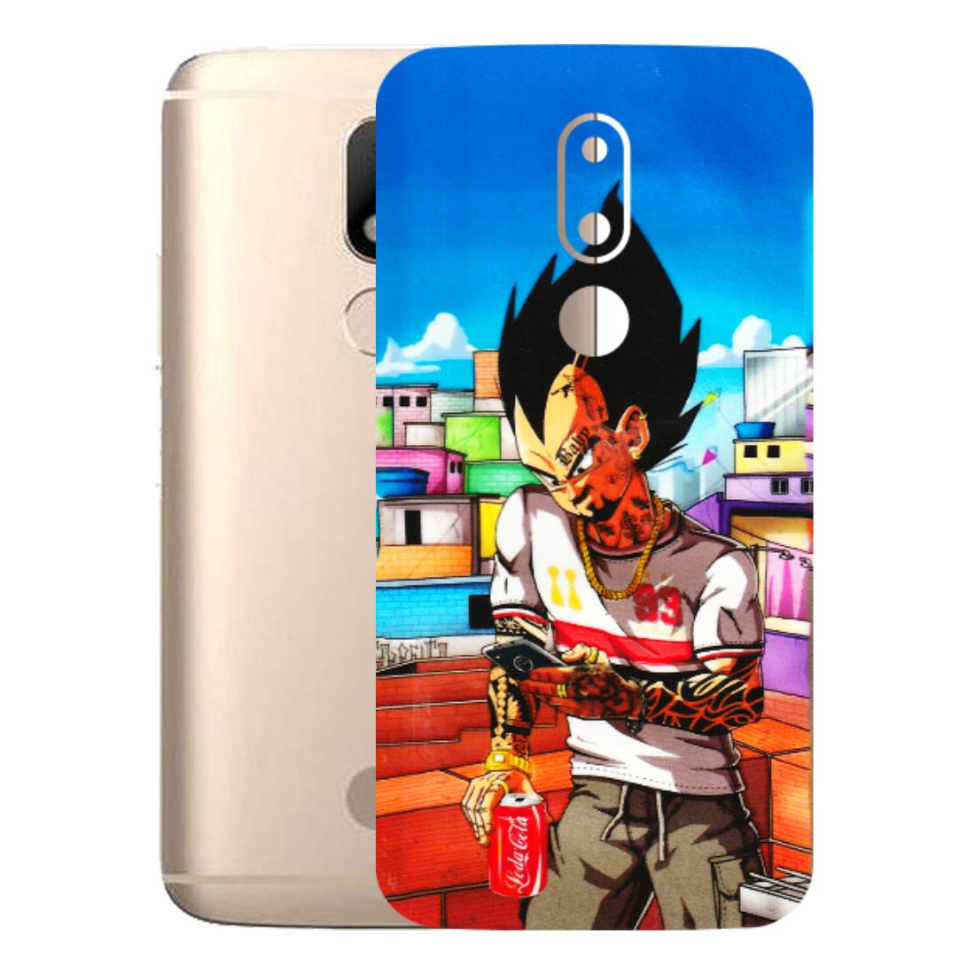Motorola Phone Skins (All Models) - Vegeta - 3D Embossed Finish (L-136) Motorola Moto M