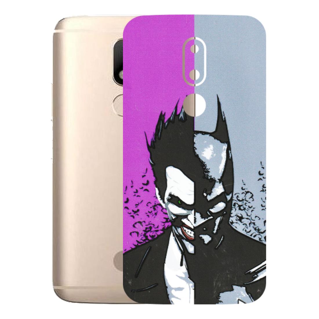 Motorola Phone Skins (All Models) - Batman & Joker - 3D Embossed Finish (L-143) Motorola Moto M