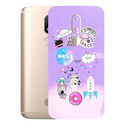 Motorola Phone Skins (All Models) - I Need My Nasa Skin - 3D Embossed Finish (L-149) Motorola Moto M