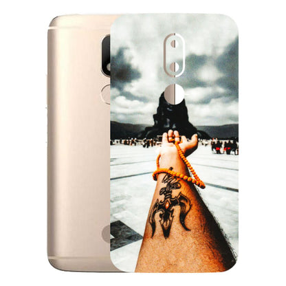 Motorola Phone Skins (All Models) - Jai Adiyogi Mahakaal - 3D Embossed Finish (L-164) Motorola Moto M