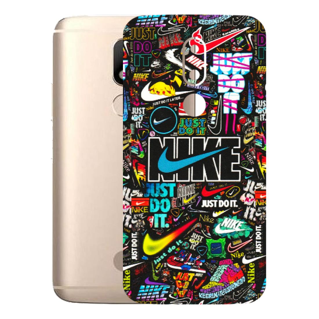 Motorola Phone Skins (All Models) - Just Do It Doodles - 3D Embossed Finish (L-166) Motorola Moto M