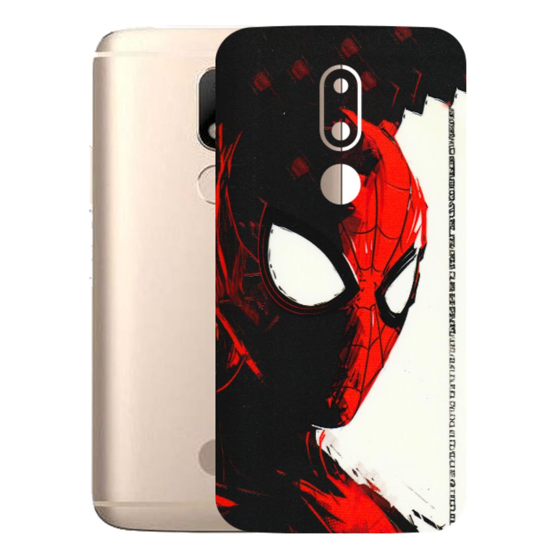 Motorola Phone Skins (All Models) - Spiderman Killer Face - 3D Embossed Finish (L-17) Motorola Moto M