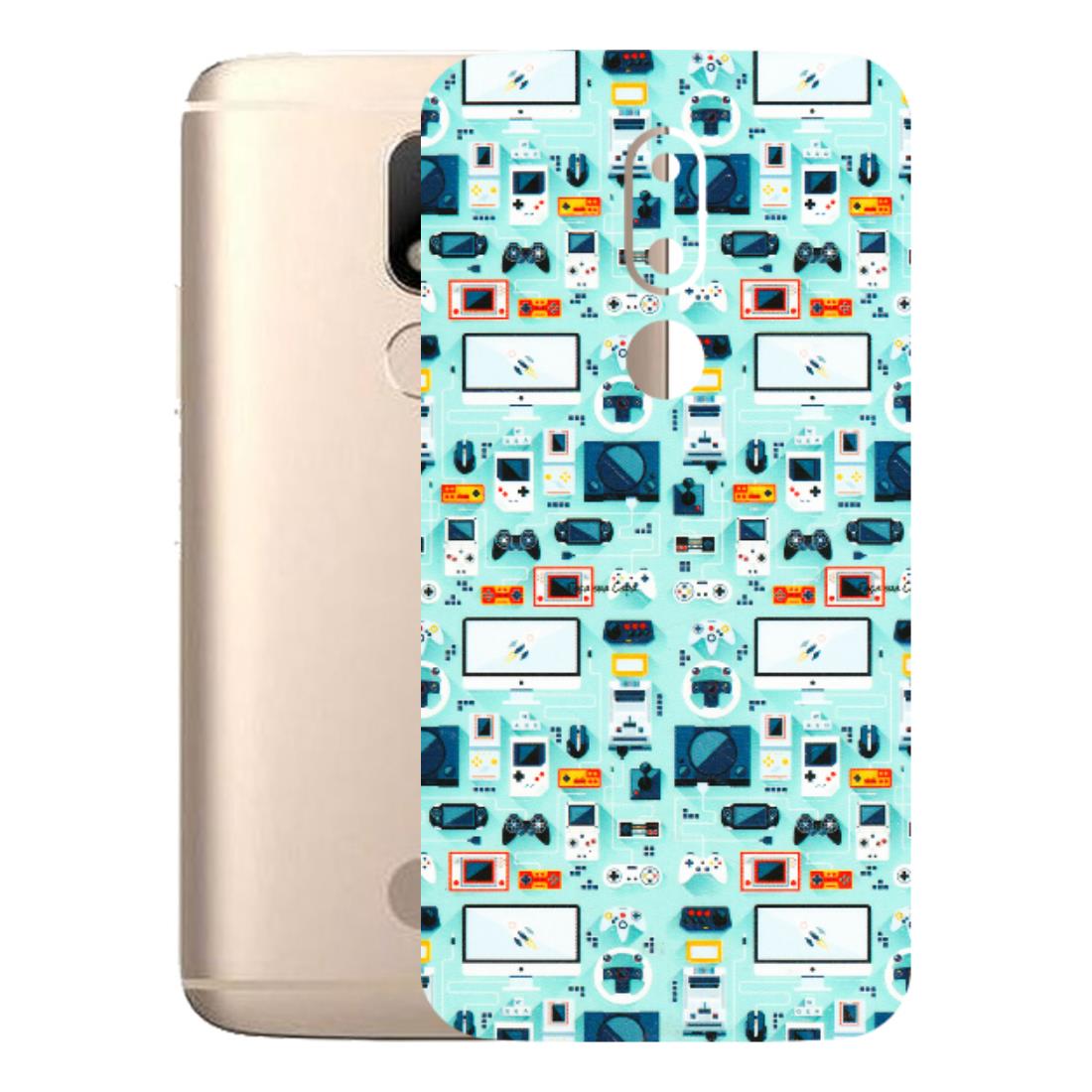 Motorola Phone Skins (All Models) - Gadgets Doodle - 3D Embossed Finish (L-184) Motorola Moto M