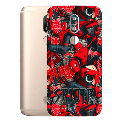 Motorola Phone Skins (All Models) - SpiderMan Cool - 3D Embossed Finish (L-188) Motorola Moto M