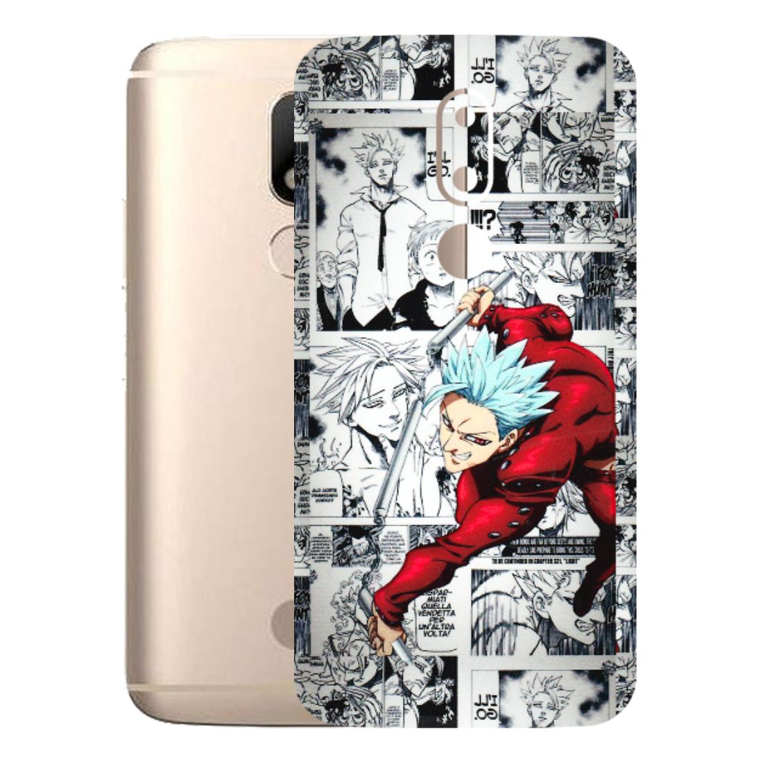 Motorola Phone Skins (All Models) - Anime Comic - 3D Embossed Finish (L-192) Motorola Moto M